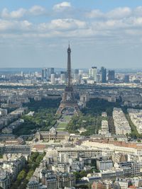 Blick vom Tour Montparnasse - Eiffelturm 01