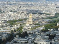 Blick vom Tour Montparnasse - H&ocirc;tel des Invalides + Arc de Triomphe 01